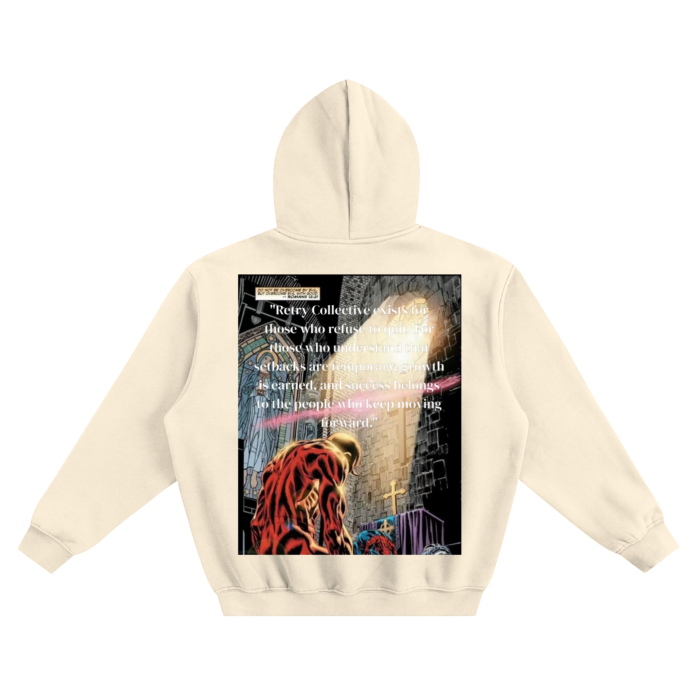 Fleeced Boxy Hoodie