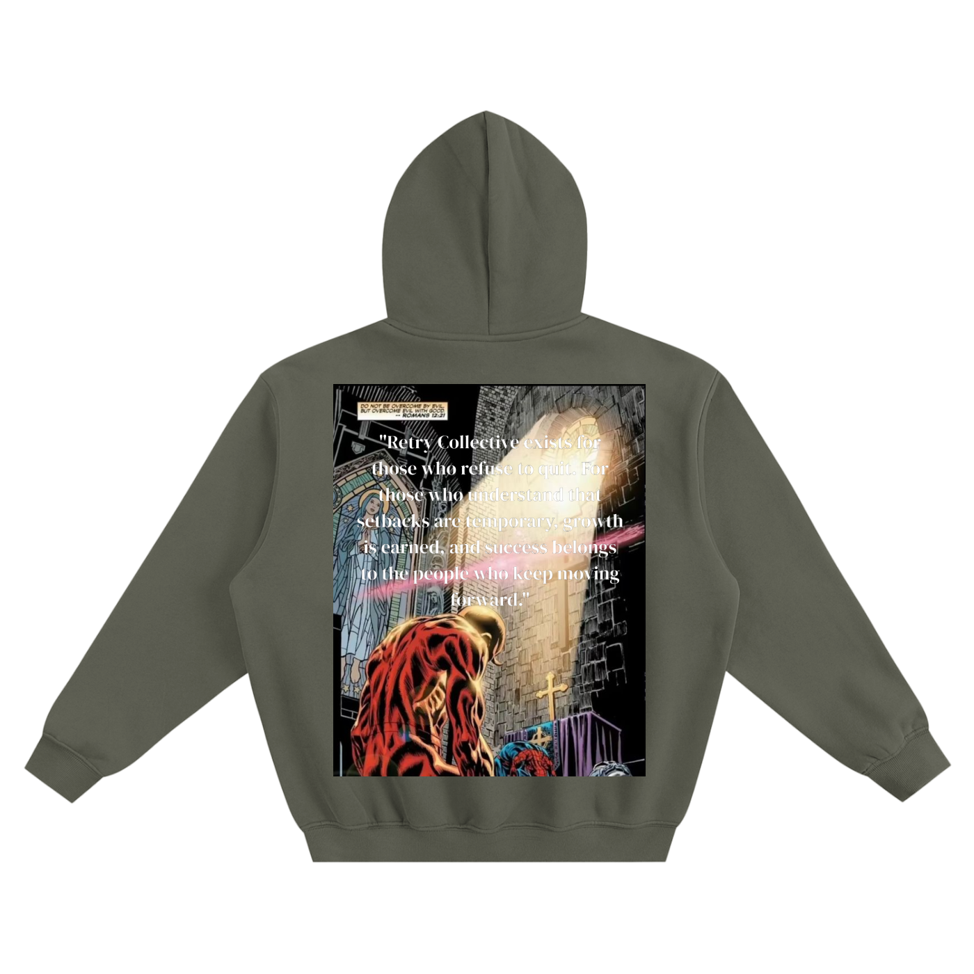 Fleeced Boxy Hoodie