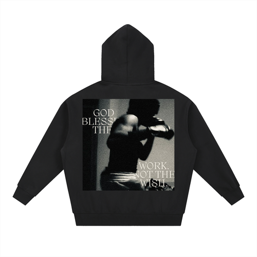 Essential Oversized Fleece Boxy Hoodie