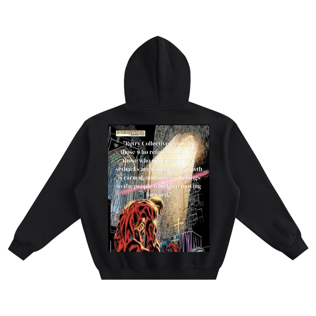Fleeced Boxy Hoodie